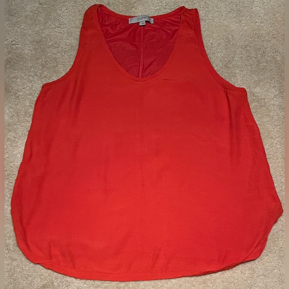 Cute Mixed Media Tank - Sz L